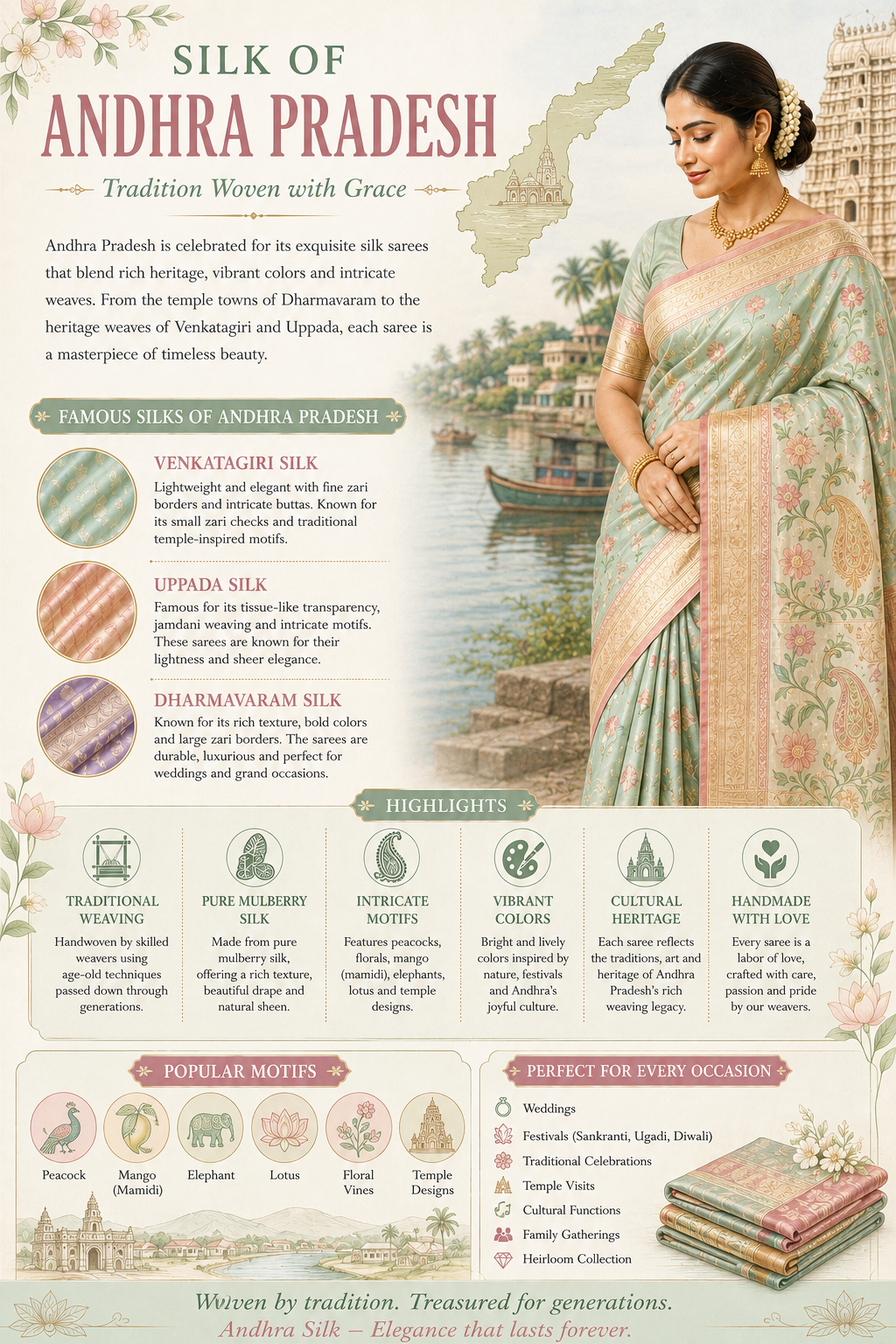 Andhra Pradesh silk heritage