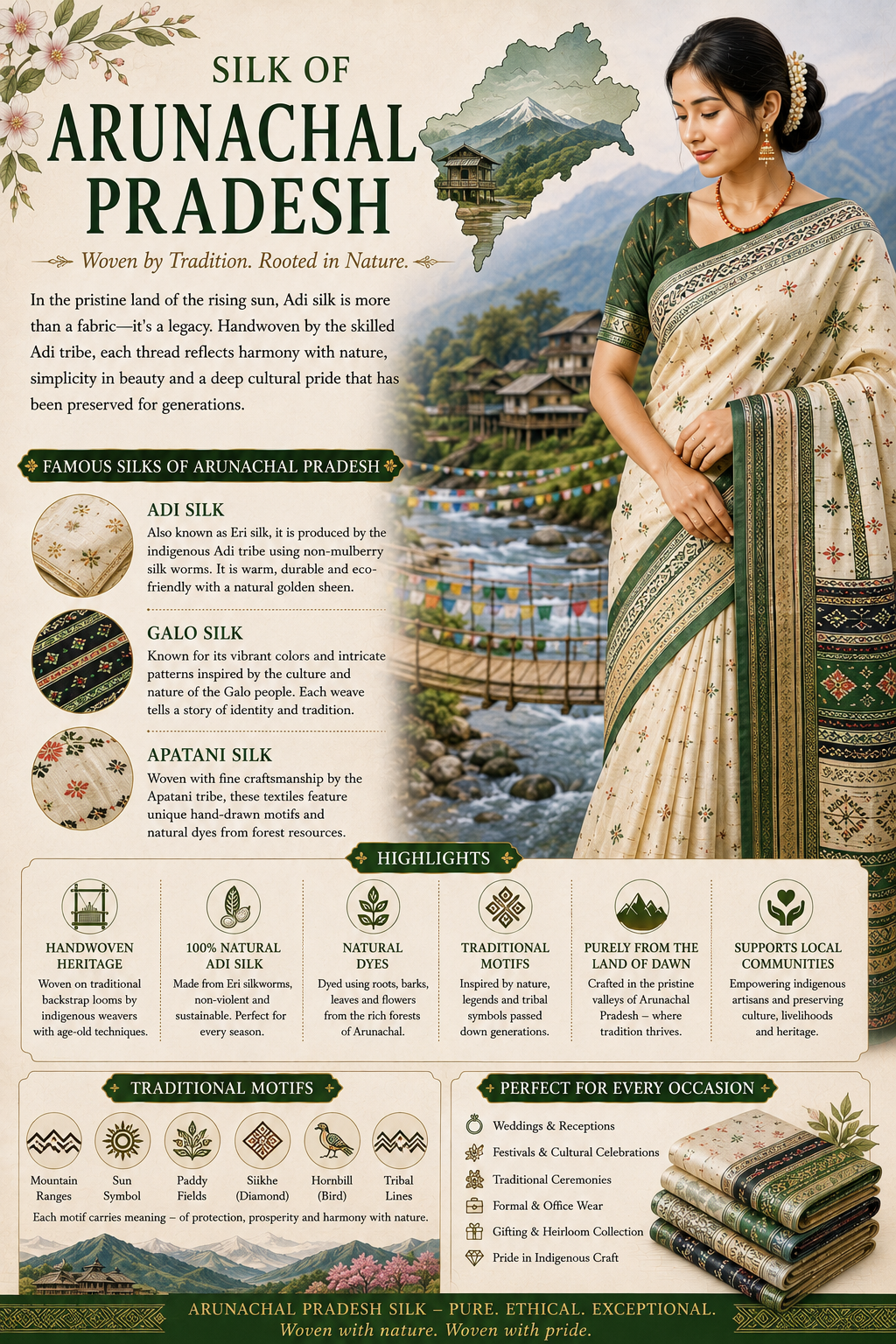 Arunachal Pradesh silk heritage