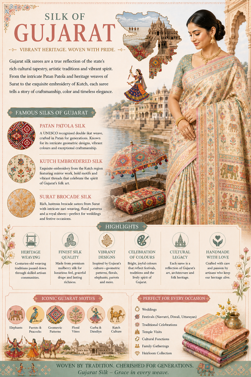 Gujarat silk heritage