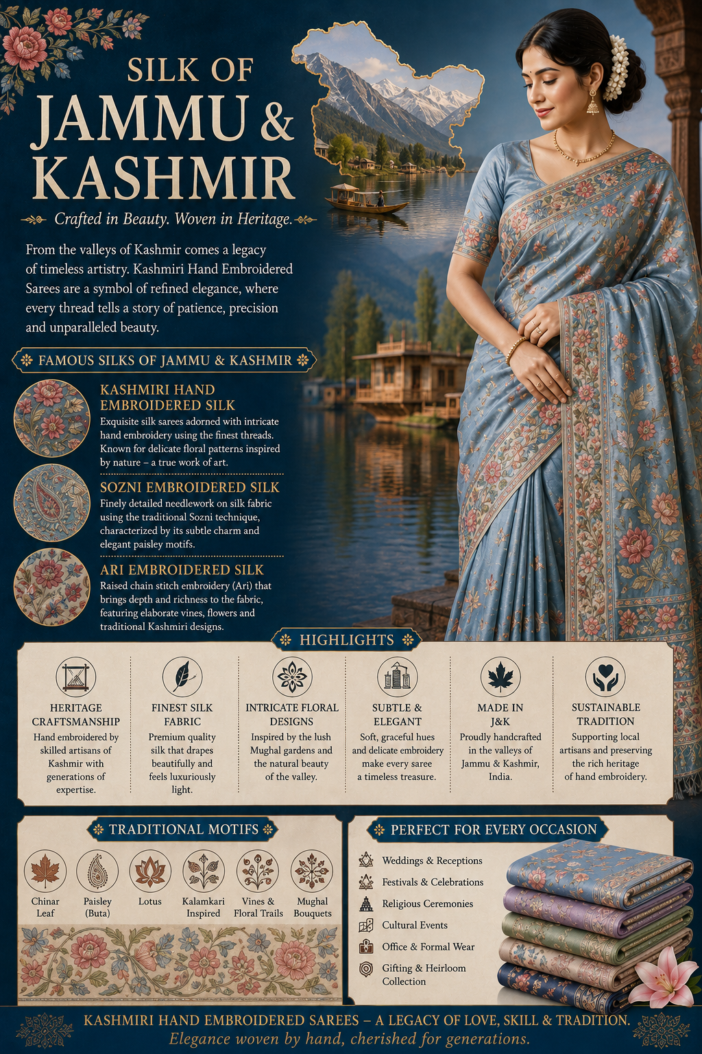 Jammu & Kashmir silk heritage