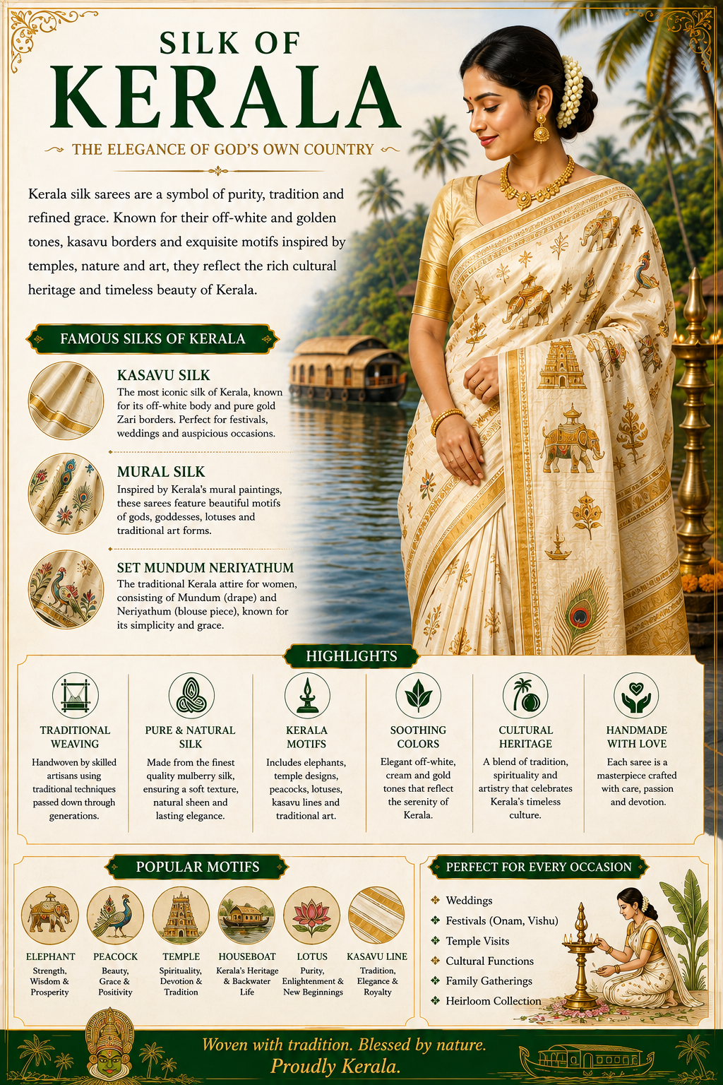 Kerala silk heritage