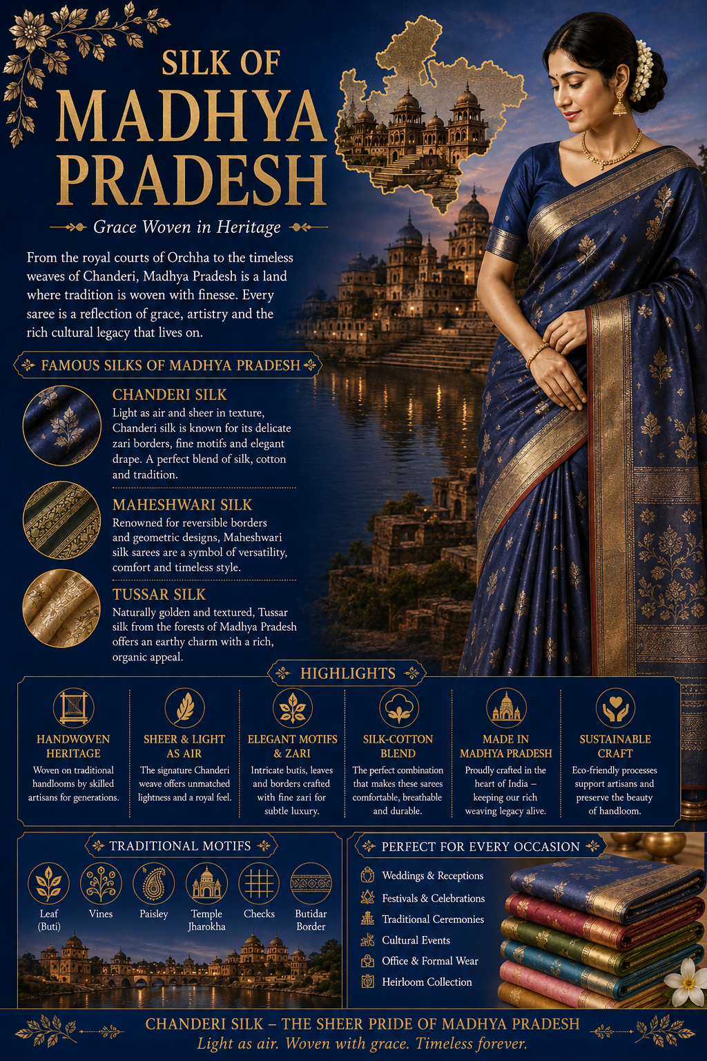 Madhya Pradesh silk heritage