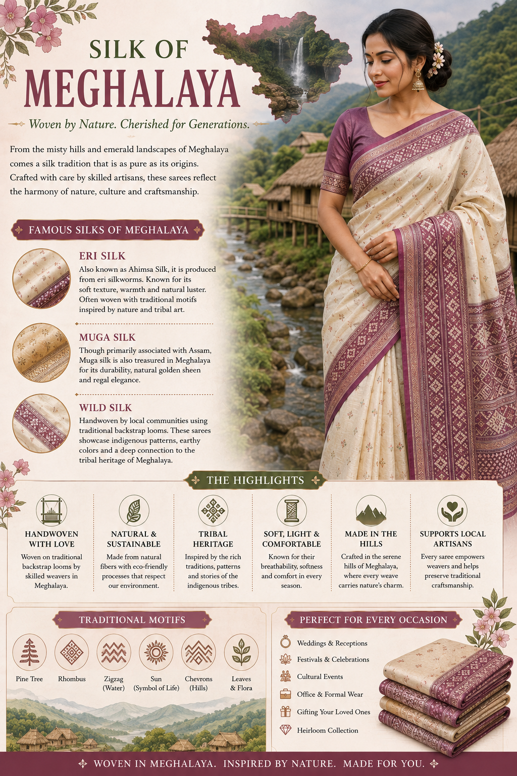 Meghalaya silk heritage