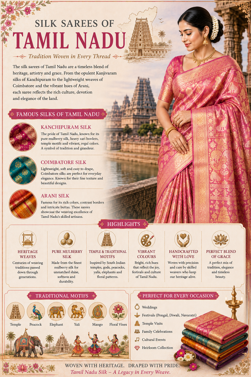 Tamil Nadu silk heritage