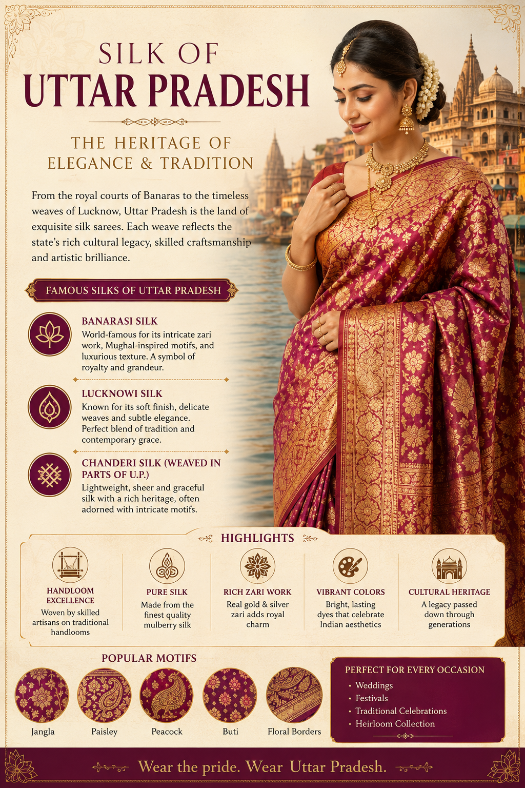 Uttar Pradesh silk heritage