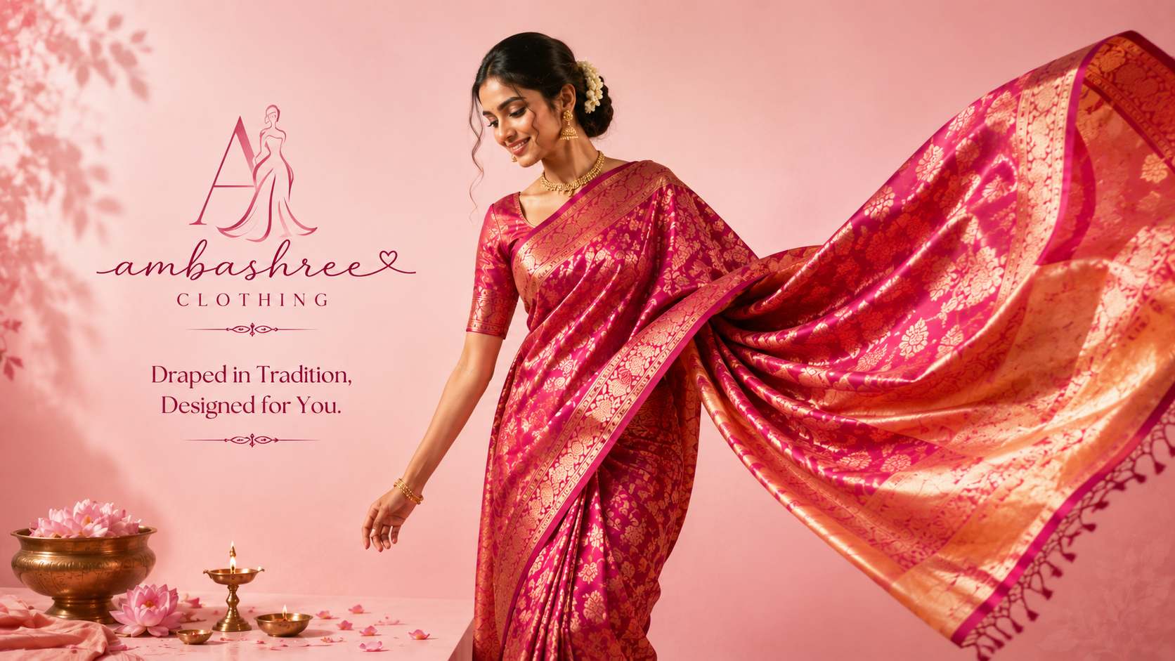 Ambashree festive silk
