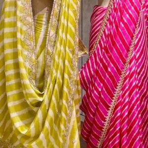 Signature Lehariya Saree