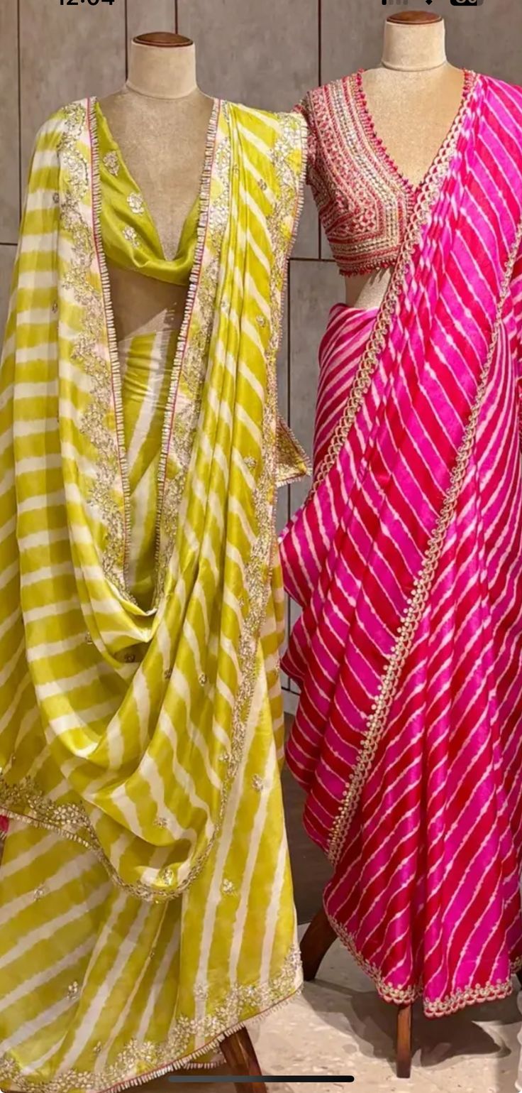 Festive Lehariya Saree